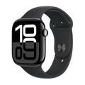 Apple Watch Series 10 – GPS, 46mm, Jet Black, Sport Band
